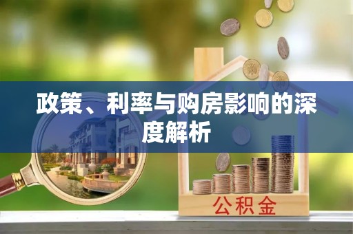 从化政策、利率与购房影响的深度解析