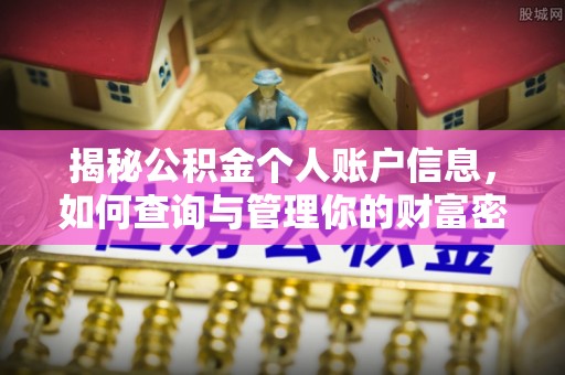 从化揭秘公积金个人账户信息，如何查询与管理你的财富密码