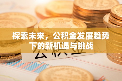 从化探索未来，公积金发展趋势下的新机遇与挑战