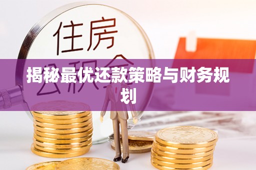 从化揭秘最优还款策略与财务规划